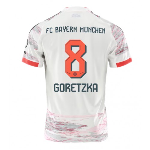 Bayern Munich Leon Goretzka #8 Bortatröja 2025-26 Kortärmad Bayern Munich Leon Goretzka #8 Bortatröja 2025-26 Kortärmad